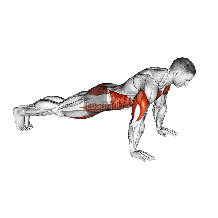 Push-up to Knee Tap demonstration