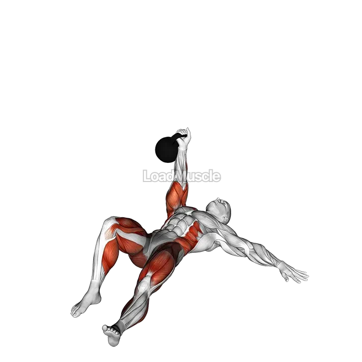 Kettlebell Bottoms-Up to Knee Turkish Get-Up demonstration