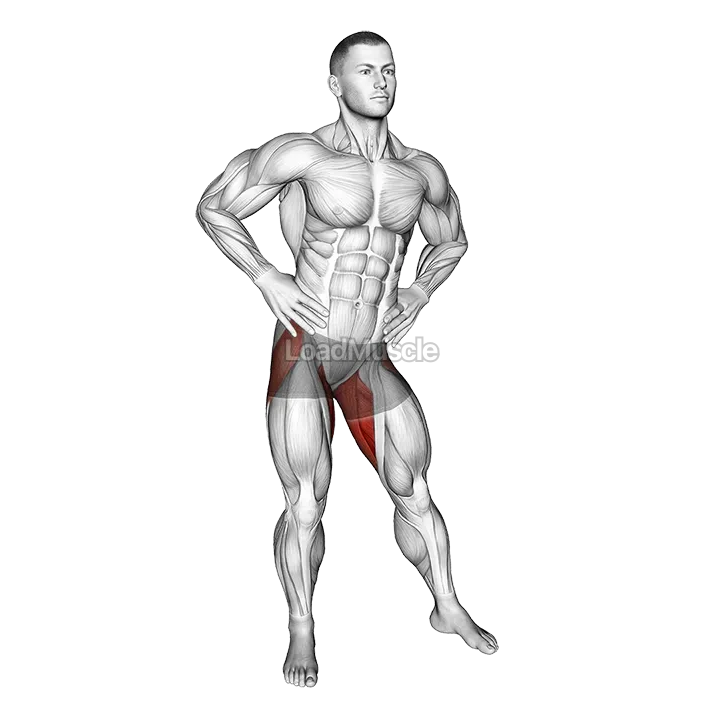 Hip Circles Stretch demonstration