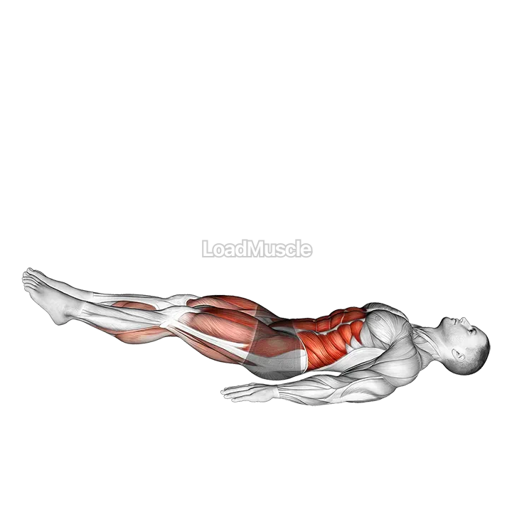 Single Straight Leg Stretch demonstration