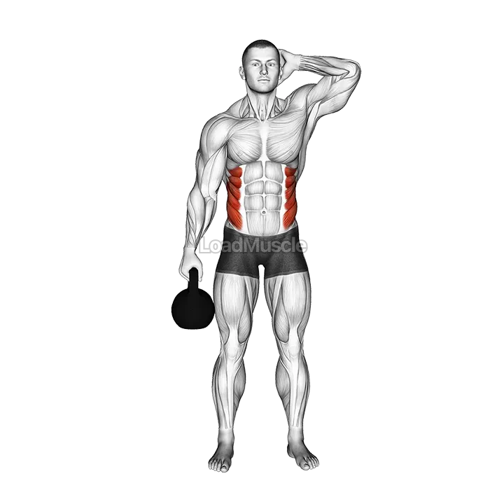 Kettlebell Side Bend demonstration