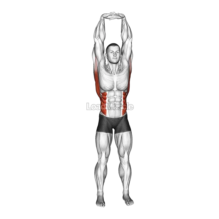 Swaying Palm Tree Yoga Pose demonstration