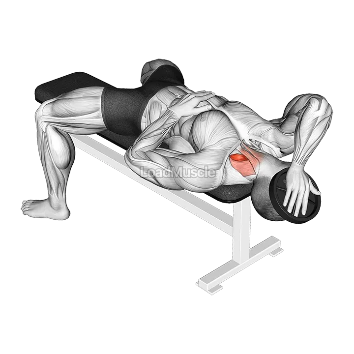 Weighted Lying Side Neck Raise demonstration