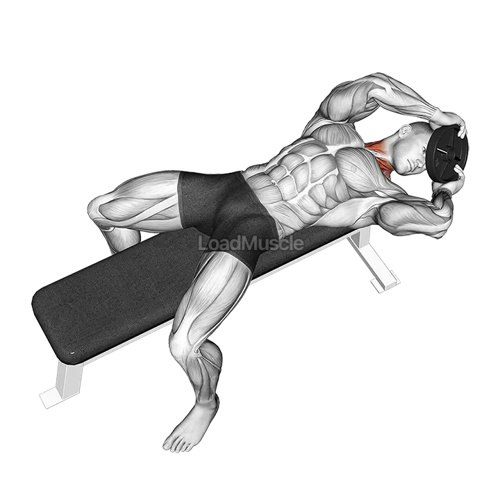 Weighted Lying Neck Head Twist demonstration