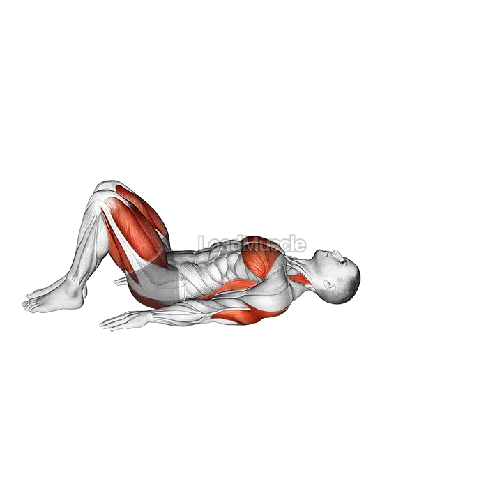 Bridge Pose Setu Bandhasana demonstration