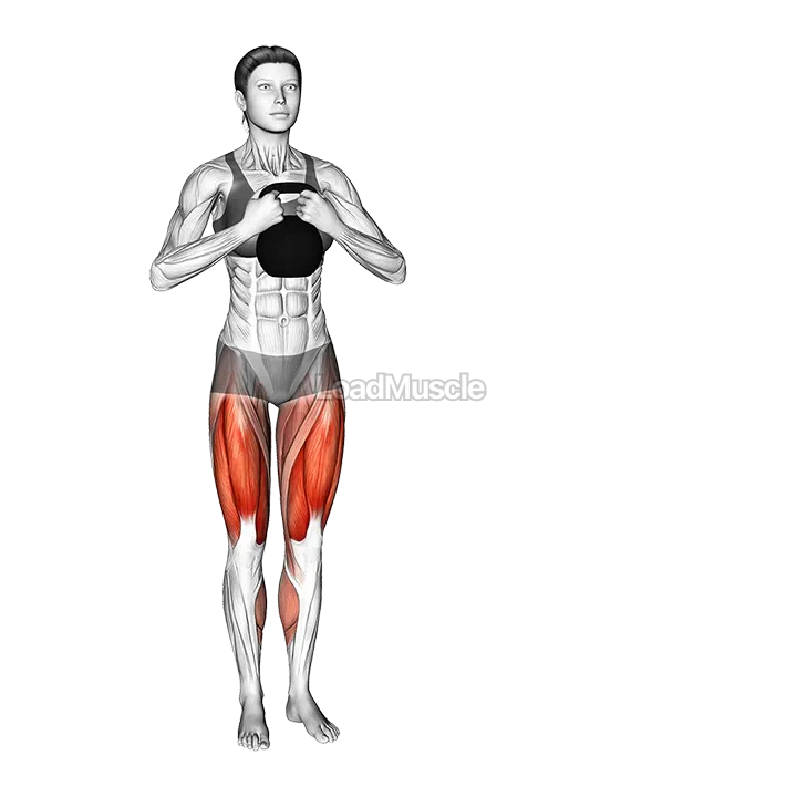 Kettlebell Side Squat Step demonstration