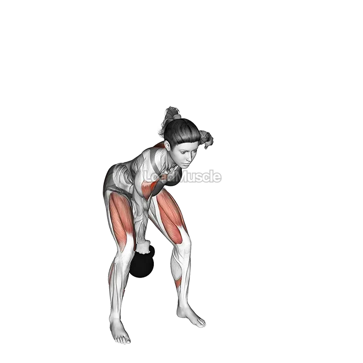 Kettlebell Single Arm Swing demonstration