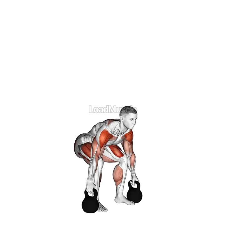 Kettlebell Clean and Jerk demonstration