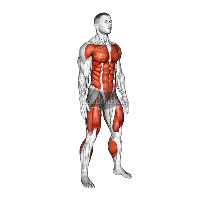 Burpee Squat demonstration