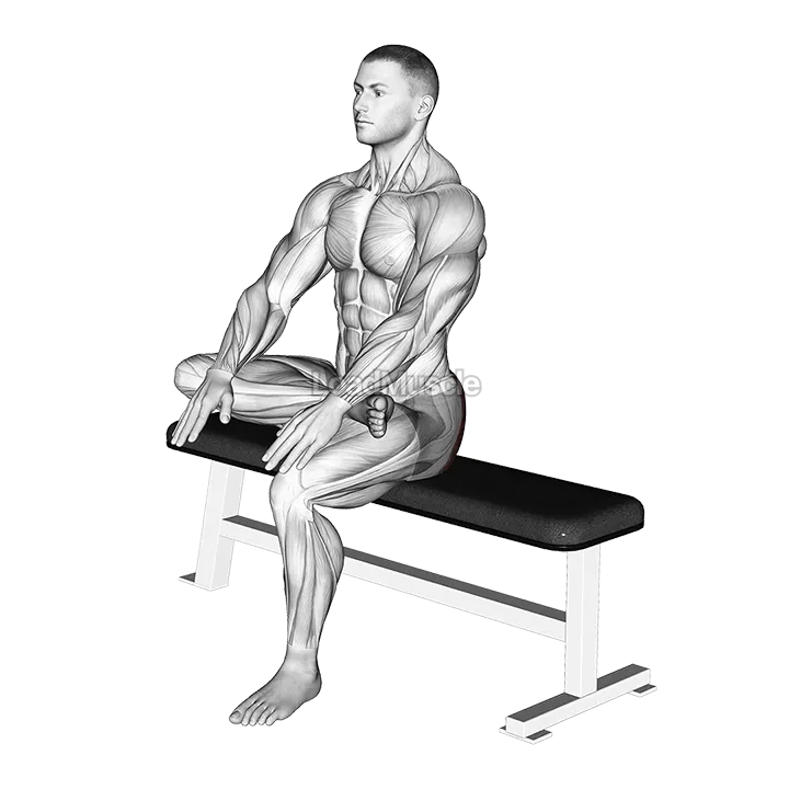 Seated Glute Stretch demonstration