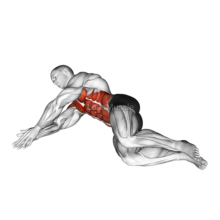 Open Book Stretch demonstration