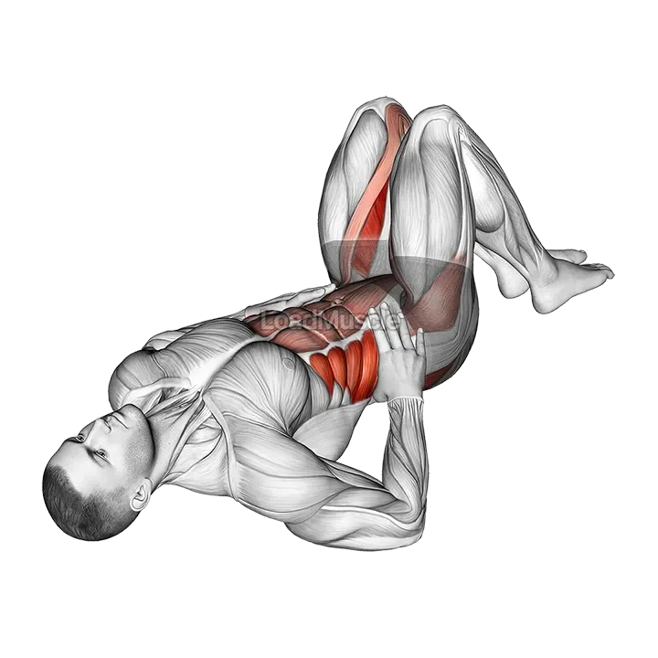 Lying Side to Side Knee demonstration