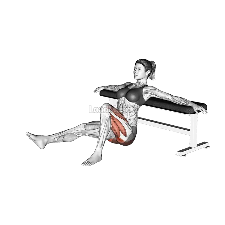 Single Leg Hip Thrust demonstration