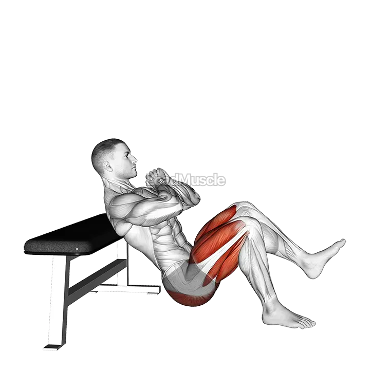 Single Leg Hip Thrust Jump demonstration