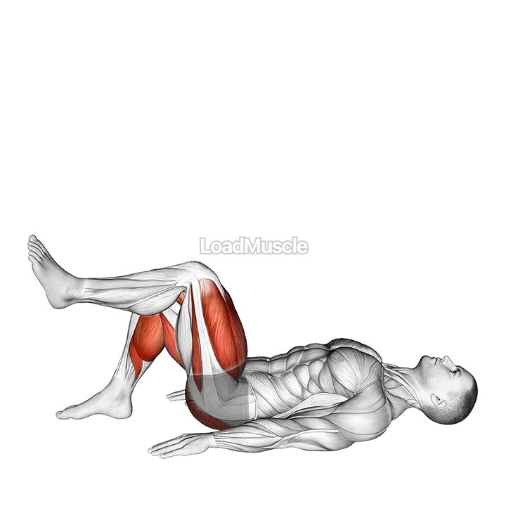 Single Leg Jumping Glute Bridge demonstration