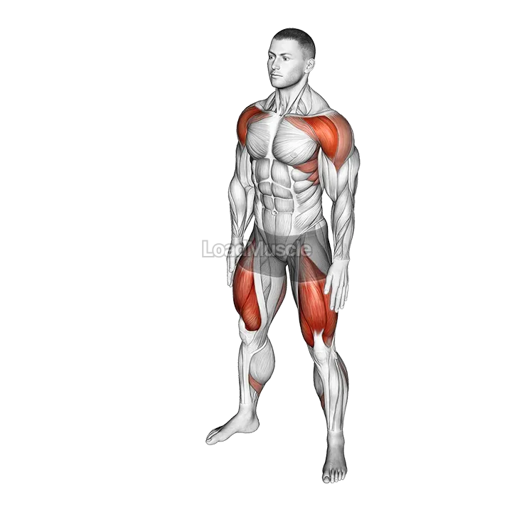 Wide Air Squat demonstration
