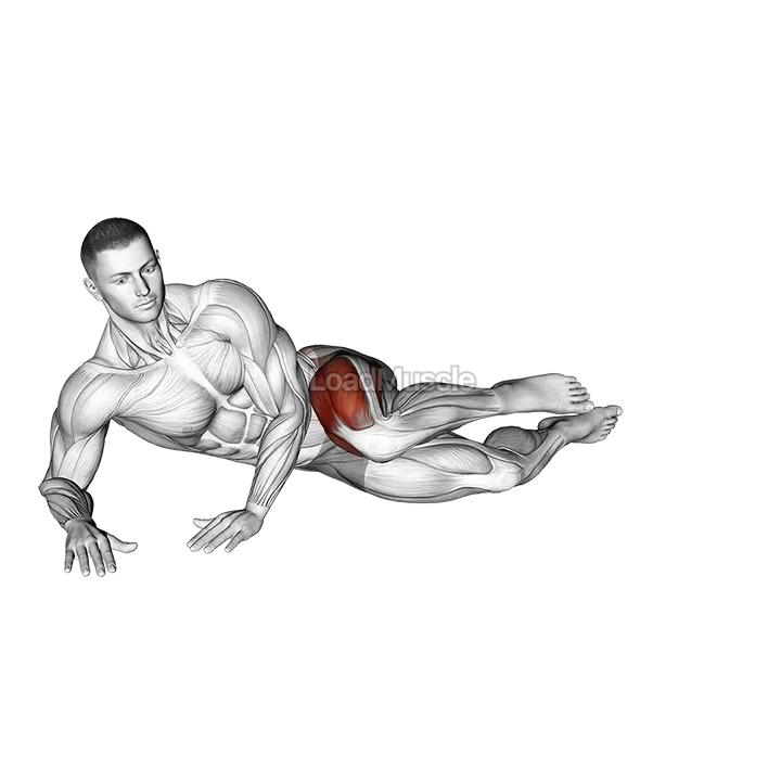 Side Lying Outward Knee Kick demonstration