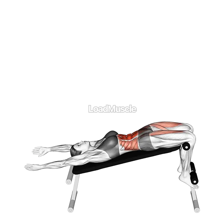 Long Lever Decline Sit-up demonstration