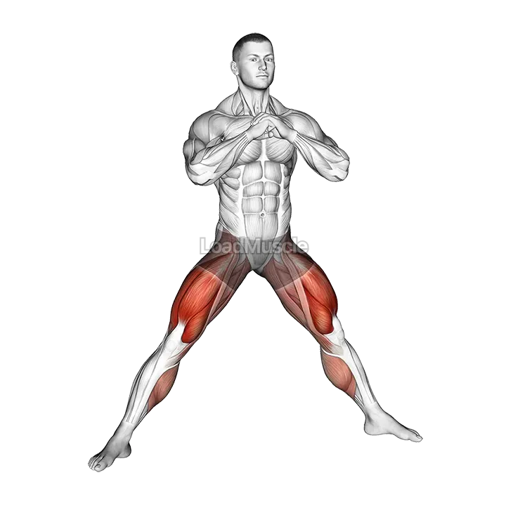 Side to Wide Squat demonstration