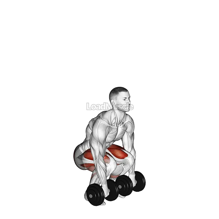 Dumbbell Deadlift demonstration