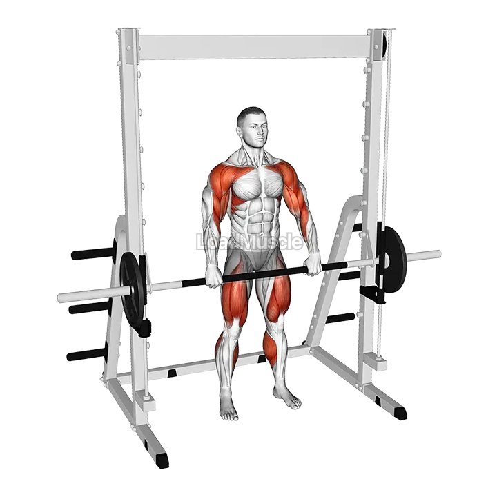 Smith Hang Clean demonstration