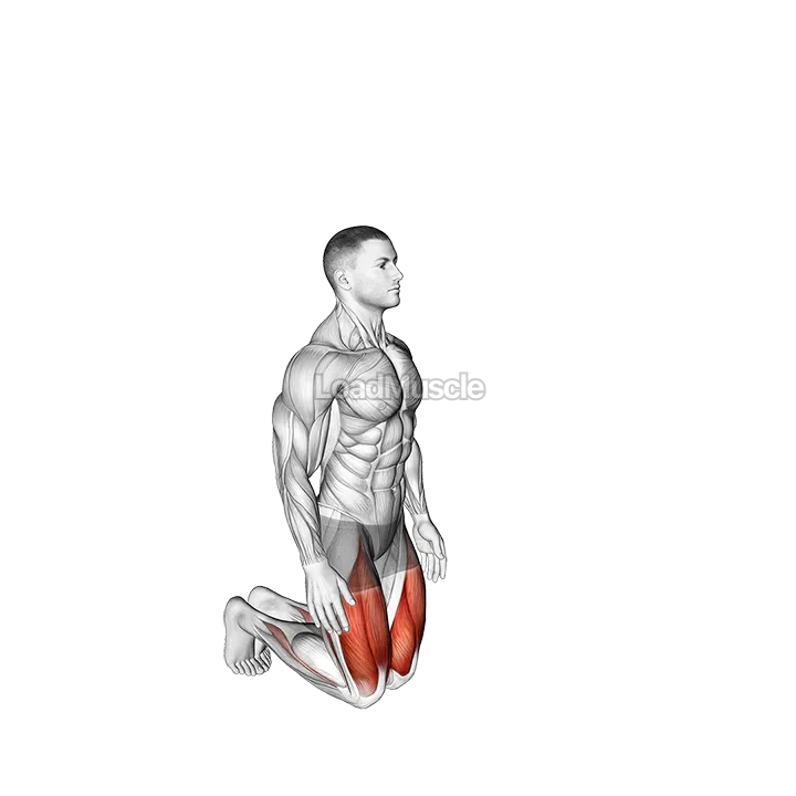 Bodyweight Kneeling Hold to Stand demonstration