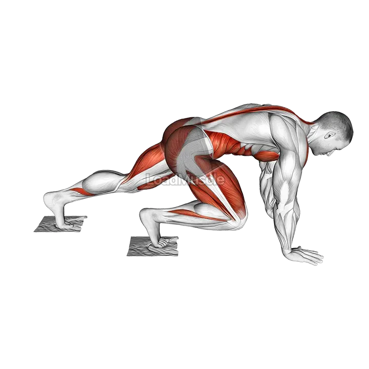 Mountain Climber Slide with Towel demonstration