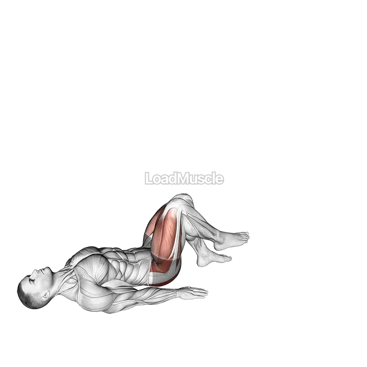 Single Leg Glute Bridge with External Rotation demonstration