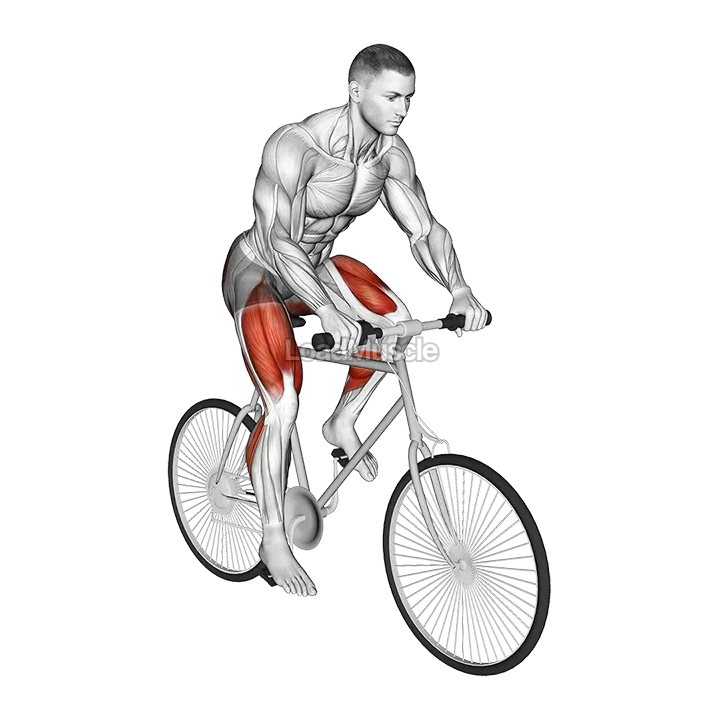 Riding Outdoor Bicycle demonstration