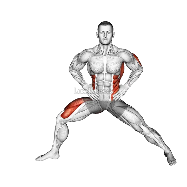 Extended Side Angle Yoga Pose demonstration