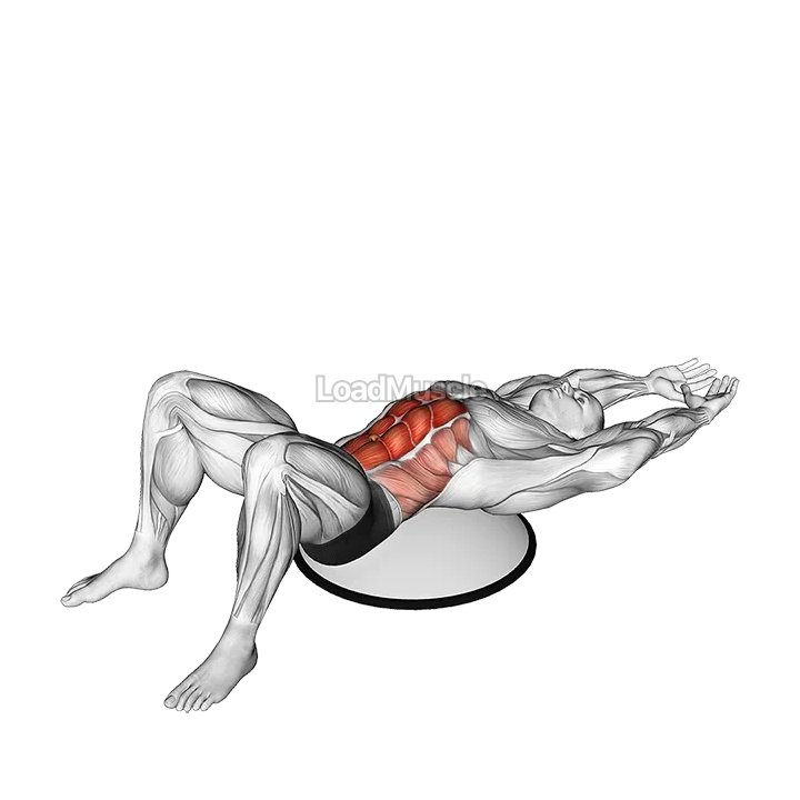 Myotatic Crunch on Bosu Ball demonstration