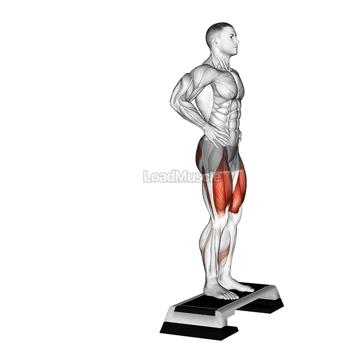 Rear Lunge from Deficit demonstration