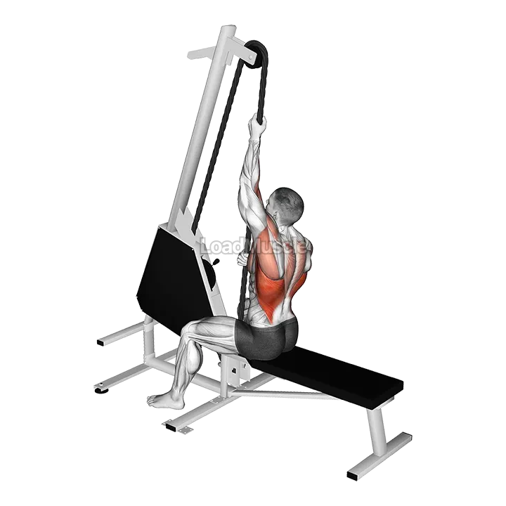 Lever VMX Multy Mode Rope Lat Pulldown demonstration