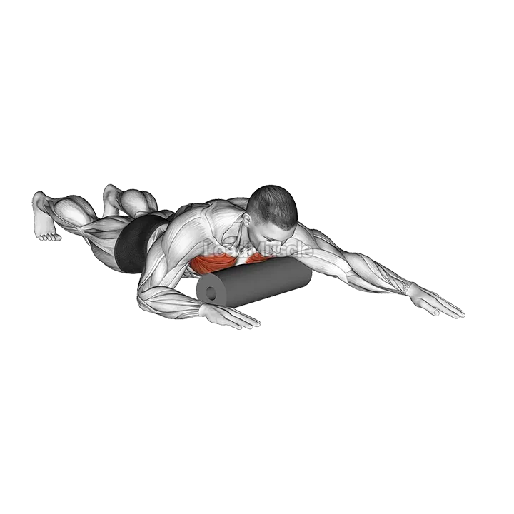 Roll Chest Lying on Floor demonstration