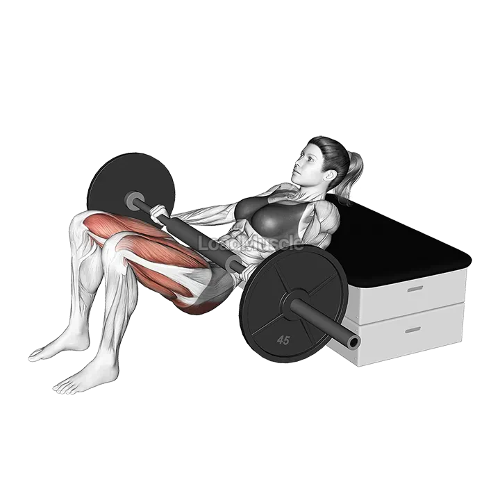 Barbell KAS Glute Bridge demonstration