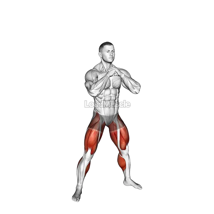 Wide Stance Jump Squat to Narrow Stance Jump Squat demonstration