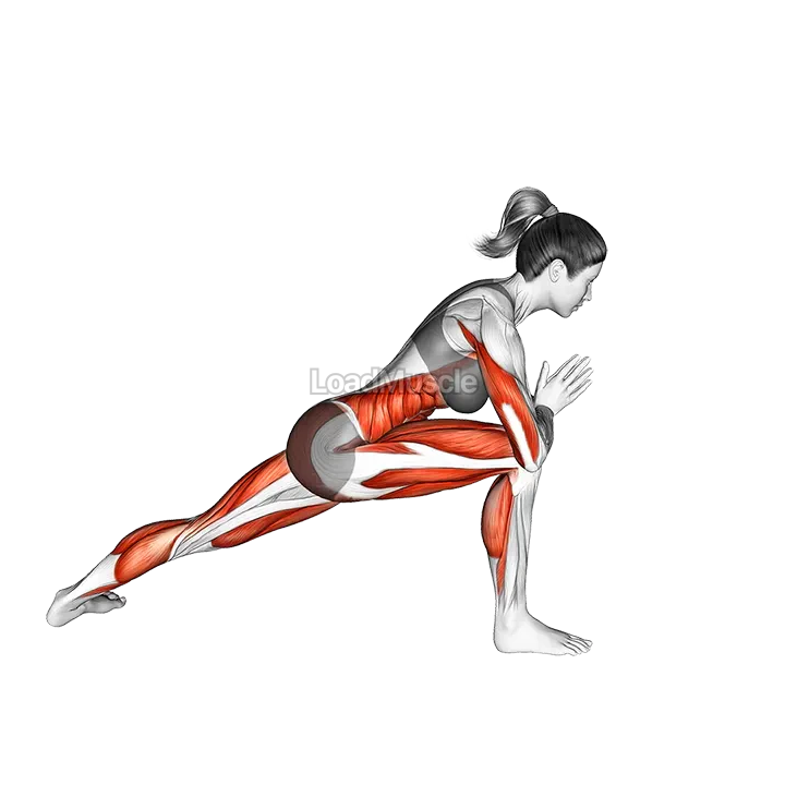 Revolved Side Angle Pose demonstration