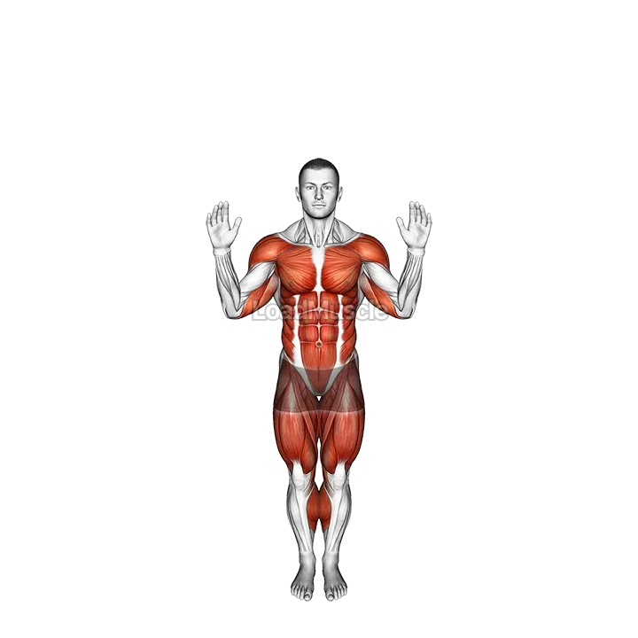 Back Kick Overhead Press demonstration