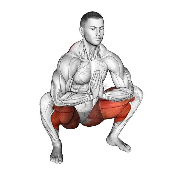 Namaskarasana Yoga Pose demonstration