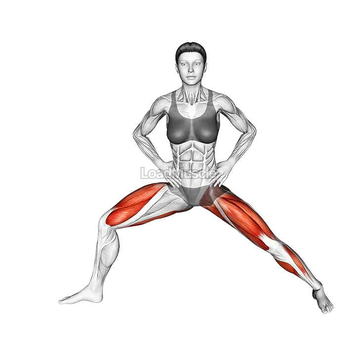 Warrior Pose II demonstration