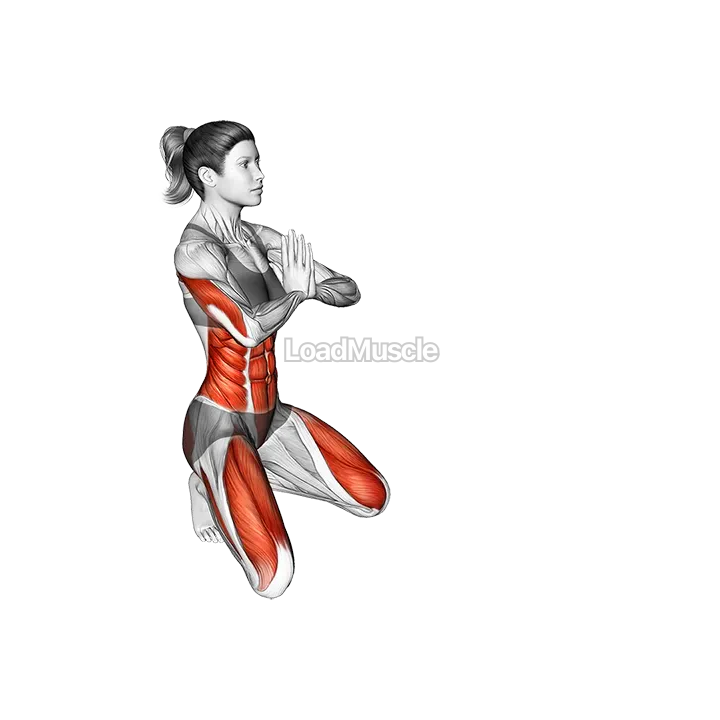 Peacock Pose Mayurasana demonstration