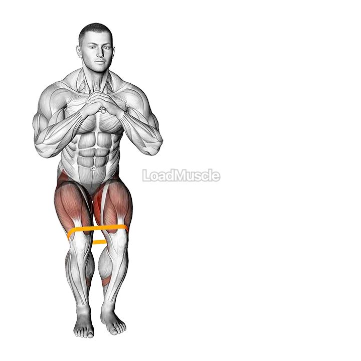 Resistance Band Lateral Walk demonstration