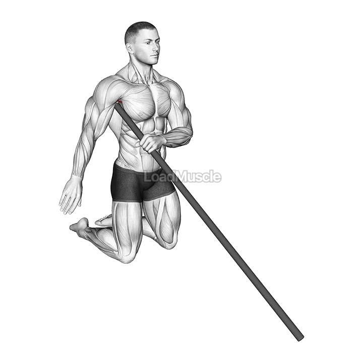 Stick Subscapularis Muscle Relax demonstration