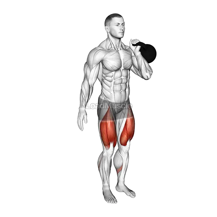 Kettlebell Ipsilateral Reverse Lunge demonstration