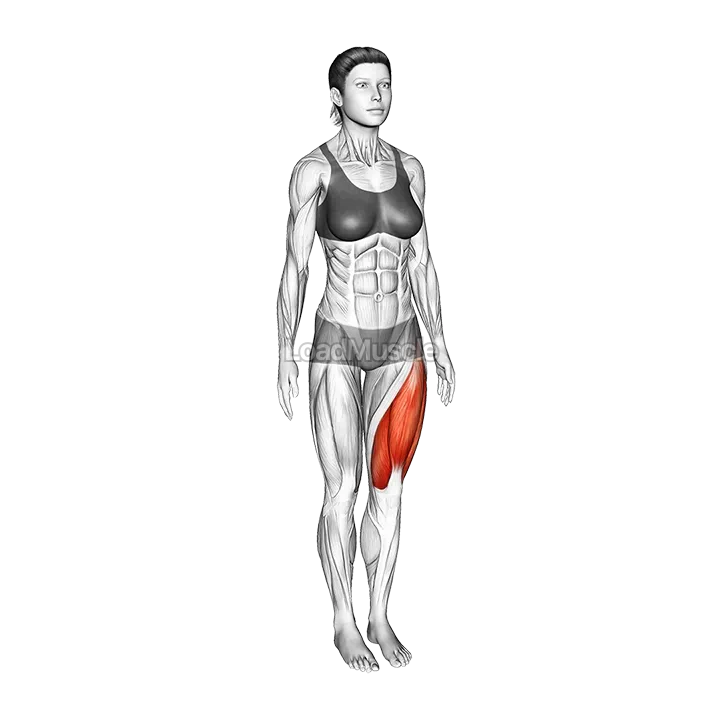 Standing Knee to Chest Stretch demonstration