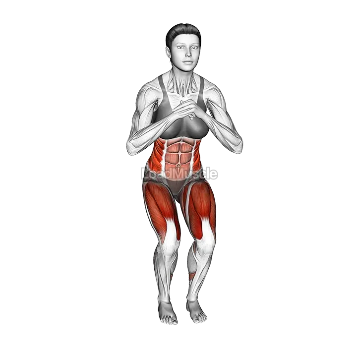 Step Out from Squat demonstration