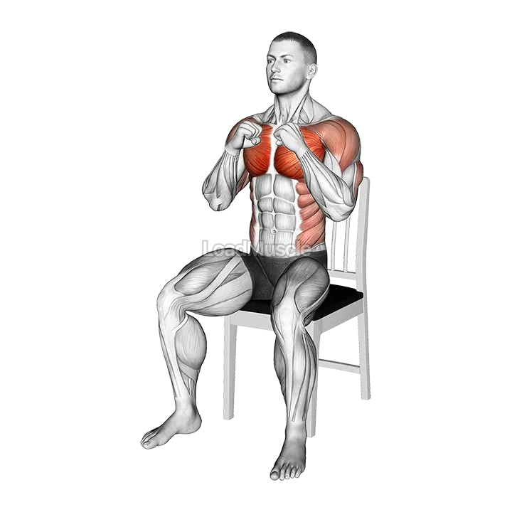 Seated Cross Body Punch on a Chair demonstration