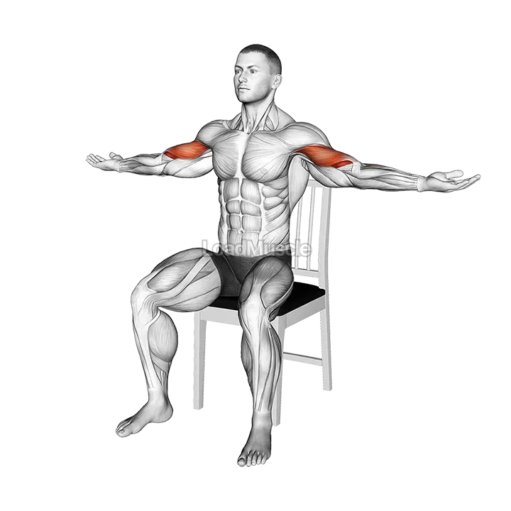 Seated Shoulder Tap on a Chair demonstration