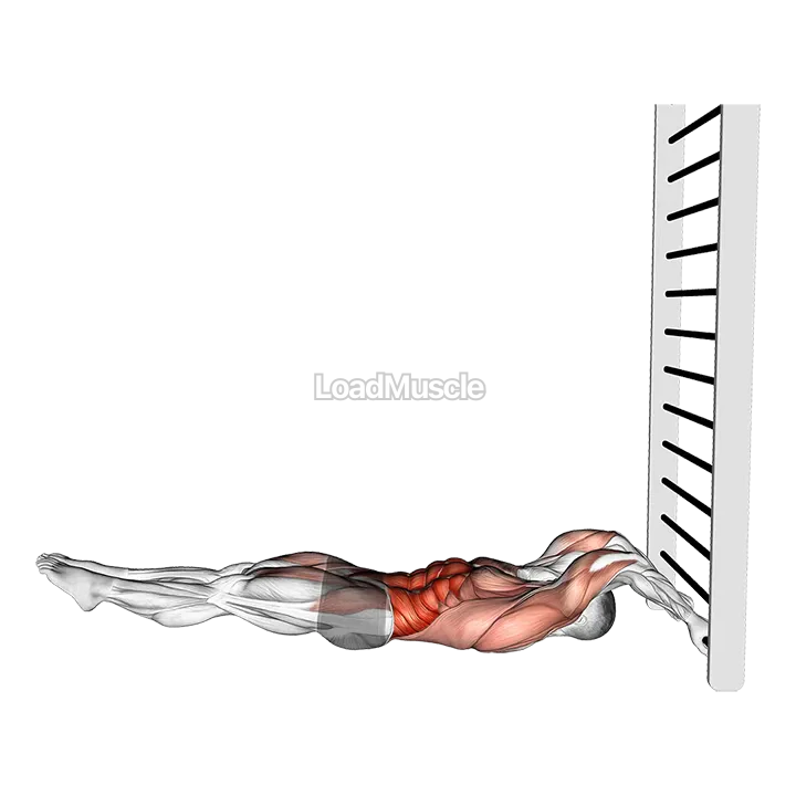 Lying Floor Negative Dragon Flag demonstration