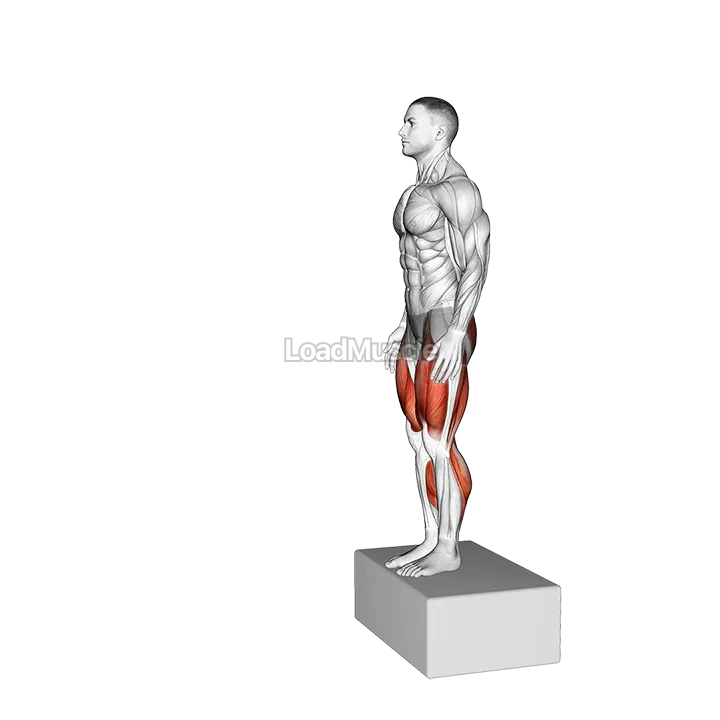 Box Drop Jump demonstration